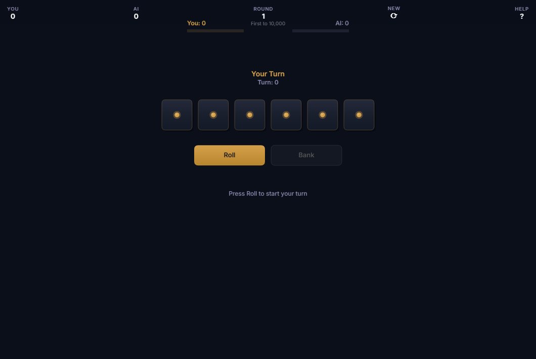 Farkle — gameplay screenshot