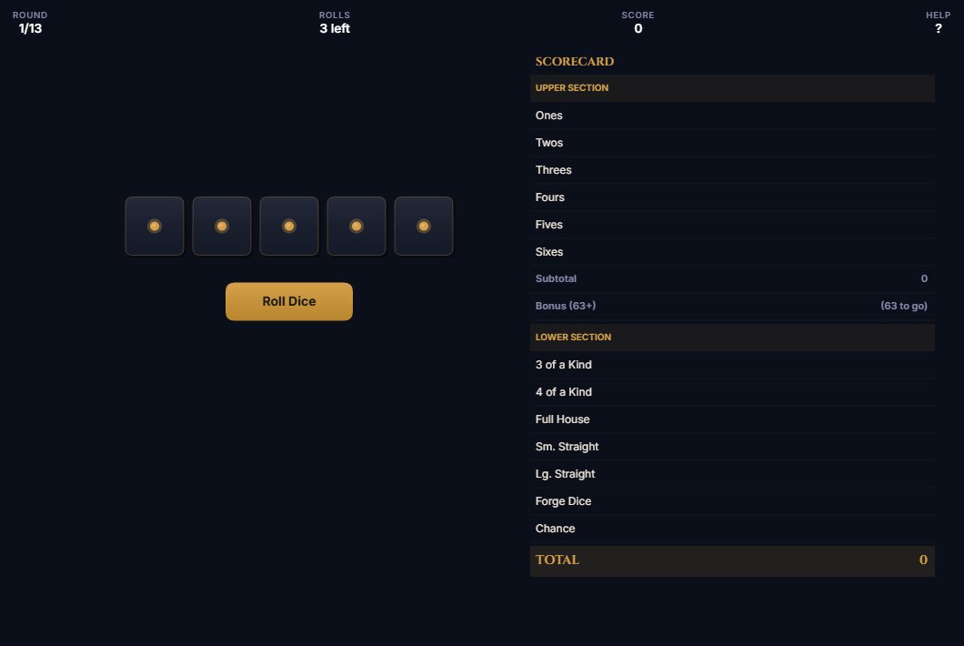 Forge Dice — gameplay screenshot