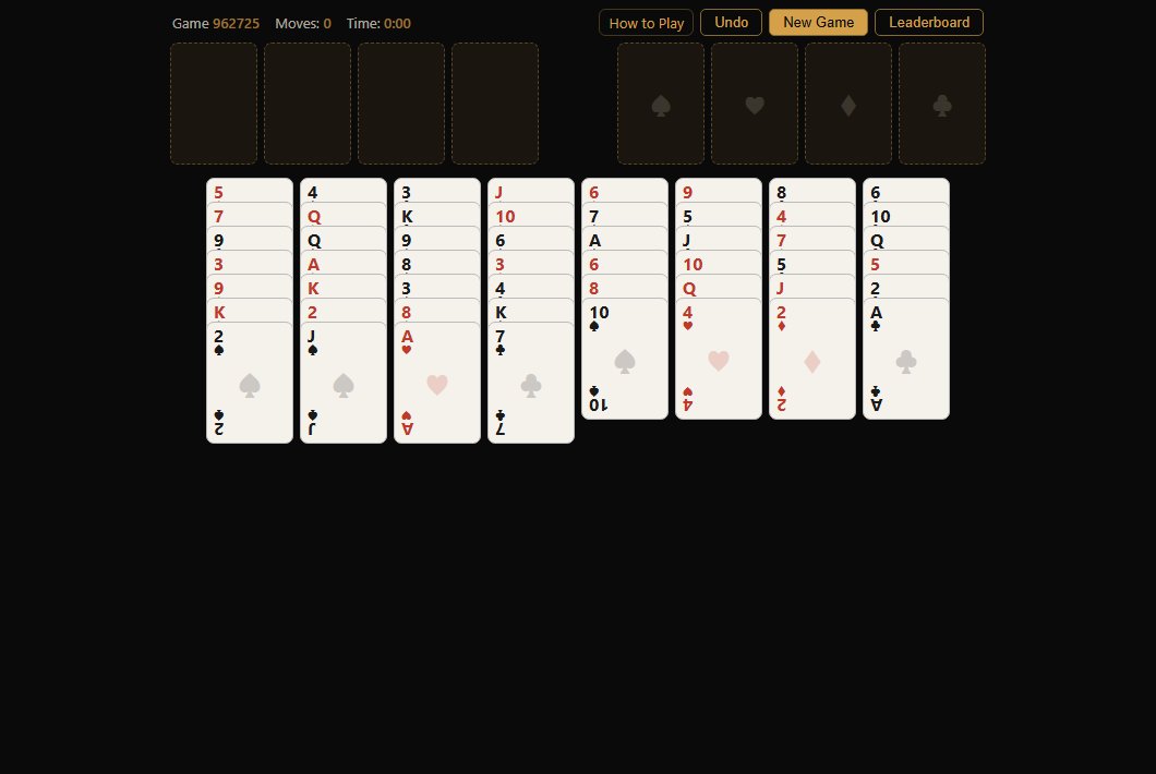 FreeCell — gameplay screenshot