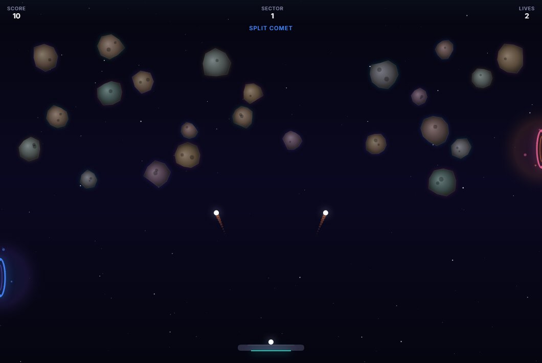 Void Breaker — gameplay screenshot